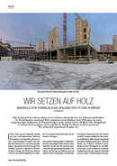 Wir setzen auf Holz