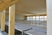 Atrium de plafond de 12 m d'envergure