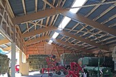 Vue intérieure de la remise