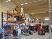 Und dient auch als Materiallager für die Feuerwehr und den Zivilschutz der Gurmels