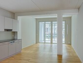 Interior view of the finished apartment