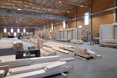 Vue intérieure du hall de production