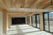 Interior view of the office area