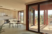 Wood sets accents in the living ambience