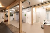 Zentrale Pfosten-Balken-Konstruktion
