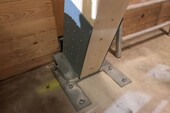 Strut connection bottom