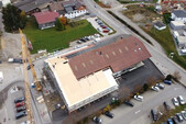 Aerial view of the Landi