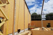 Assembly of the outer walls