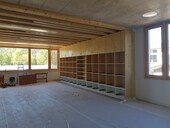 Inside the library