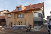Façade coupe-feu vers la maison voisine