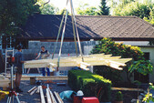 Levage de la grille de support