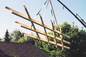 Déchargement de la grille de support