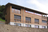 Vue de la maison familiale