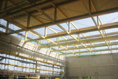 Assembly of roof elements