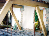 Stockage dans le mur