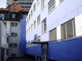 View south side lower exit