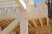 Raccord central Construction du toit