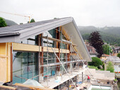 Fassade am Seeufer