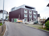 Vue extérieure d'en bas, côté rue