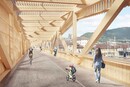 Passerelle CFF Chemin de bois