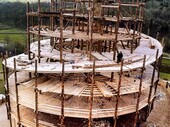 Turm im Rohbau
