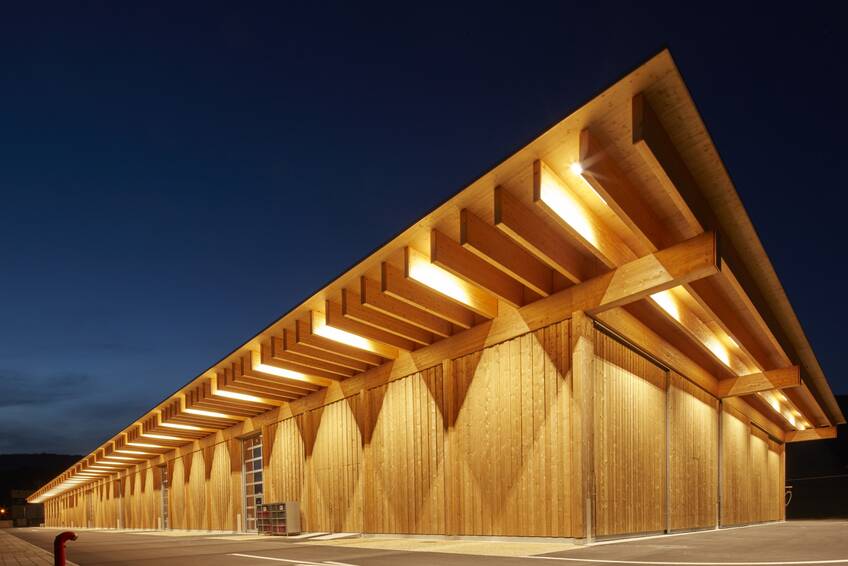 Freeway depot